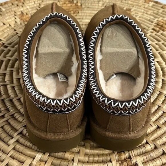 UGG Australia Tasman Chestnut Suede Slipper - Picture 4 of 5